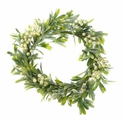 Hobbycraft Mistletoe And White Berry Wreath 48cm