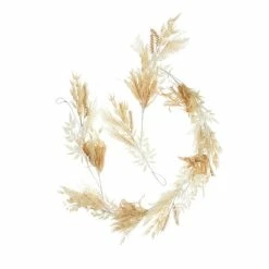 Hobbycraft White Leaf Garland 1.8m