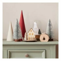 Hobbycraft Mache Cone 18cm -Christmas Decorations shop 659238 1000 3 christmas mache cone small 800