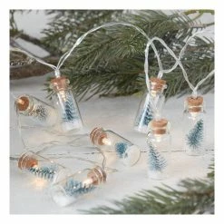 Hobbycraft Christmas Bottle Brush Tree LED Lights