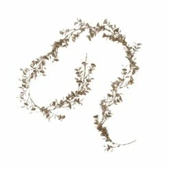 Hobbycraft Metallic Gold Leaf Garland 1.7m