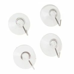 Hobbycraft Suction Cups With Hooks 20 Pack