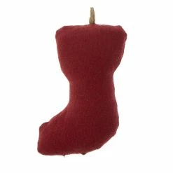 Hobbycraft Red Cotton Stocking Decoration 9cm