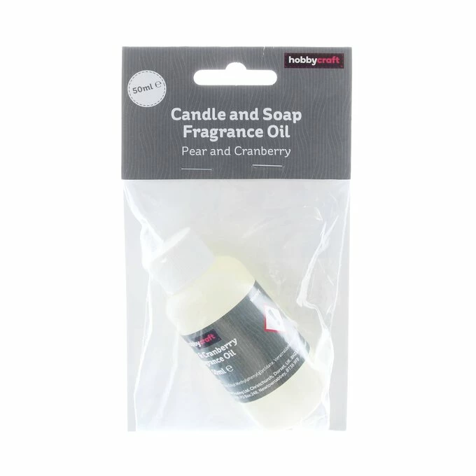 Hobbycraft Pear And Cranberry Candle And Soap Fragrance Oil 50ml 3 Hobbycraft Pear And Cranberry Candle And Soap Fragrance Oil 50ml - Image 3