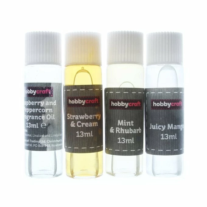 Hobbycraft Juicy Candle And Soap Fragrance Oils 13ml 4 Pack 1 Hobbycraft Juicy Candle And Soap Fragrance Oils 13ml 4 Pack