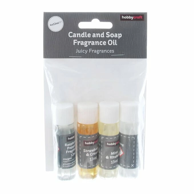 Hobbycraft Juicy Candle And Soap Fragrance Oils 13ml 4 Pack 3 Hobbycraft Juicy Candle And Soap Fragrance Oils 13ml 4 Pack - Image 3
