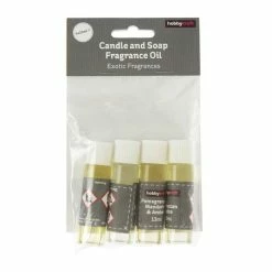 Hobbycraft Exotic Candle And Soap Fragrance Oils 13ml 4 Pack -Christmas Decorations shop 659593 1000 3 Candle Soup Fragrance Oil Exotic