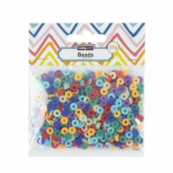 Hobbycraft Bright Flat Beads 25g -Christmas Decorations shop 660052 1000 4 Flat Beads Bright