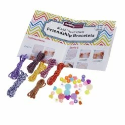 Hobbycraft Make Your Own Friendship Bracelets Kit -Christmas Decorations shop 660057 1000 2 myo friendship bracelets