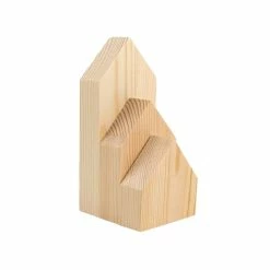 Hobbycraft Wooden Houses 3 Pack -Christmas Decorations shop 660272 1000 3 DYO wooden houses 3pk brown kids