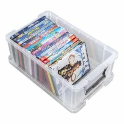 Whitefurze Allstore Clear Storage Box 10 Litres -Christmas Decorations shop 660538 1000 4 whitefurze allstore clear storage box 10 litres