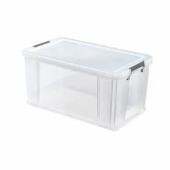 Whitefurze Allstore Clear Storage Box 54 Litres 6 Whitefurze Allstore Clear Storage Box 54 Litres -Christmas Decorations shop 660544 1000 3 whitefurze 54litre storage box