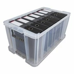 Whitefurze Allstore Clear Storage Box 54 Litres 7 Whitefurze Allstore Clear Storage Box 54 Litres -Christmas Decorations shop 660544 1000 4 whitefurze 54litre storage box