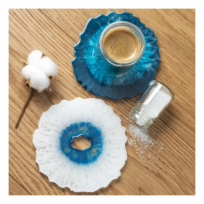 Pebeo Gedeo Geode Coaster Moulds 4 Pack 4 Pebeo Gedeo Geode Coaster Moulds 4 Pack - Image 4