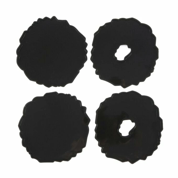 Pebeo Gedeo Geode Coaster Moulds 4 Pack 2 Pebeo Gedeo Geode Coaster Moulds 4 Pack - Image 2