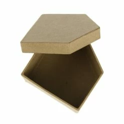 Decopatch Mache House Box 9cm -Christmas Decorations shop 661766 1000 4 Mache House Box