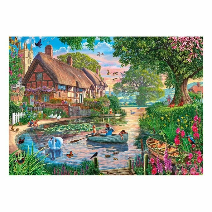 Gibsons Golden Hour Jigsaw Puzzle 1000 Pieces 2 Gibsons Golden Hour Jigsaw Puzzle 1000 Pieces - Image 2